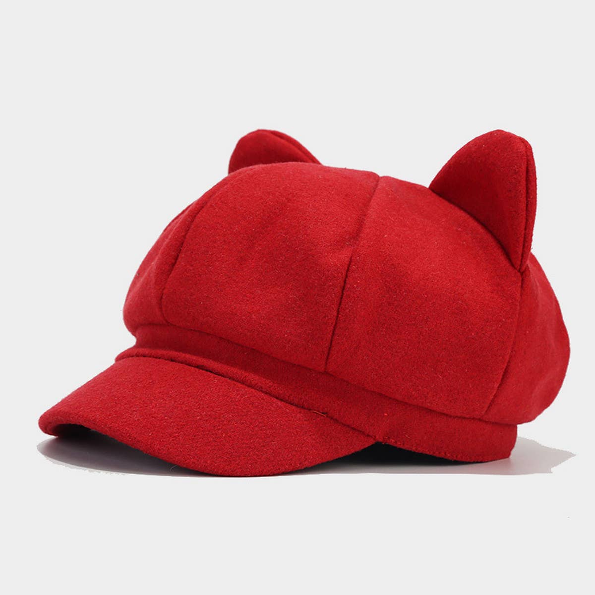 Cwah3162_Retro Cute Cat Ear Beret