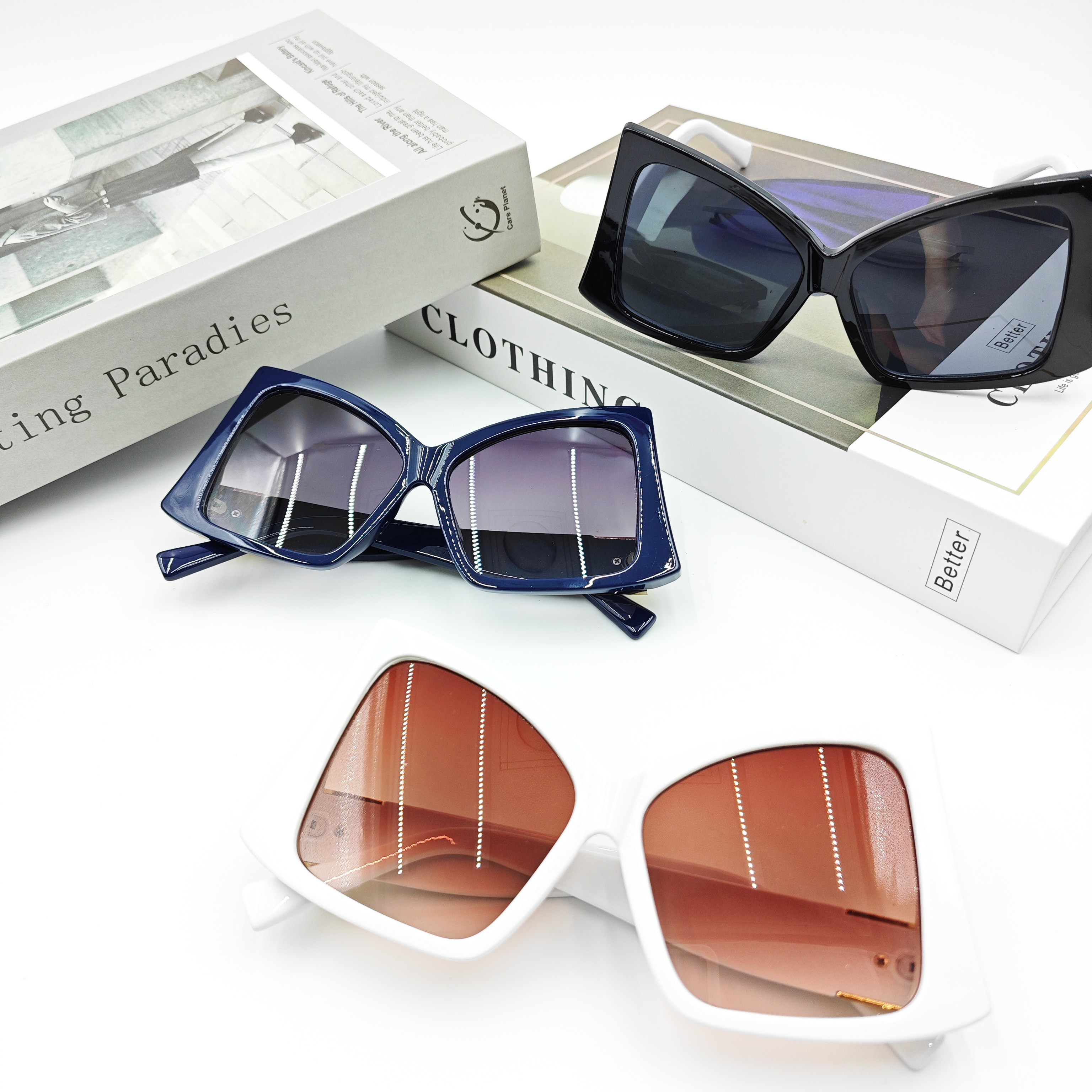 IRREGULAR LARGE FRAME SUNGLASSES_CWASG0130