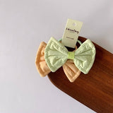 CHILDRENS AB COLOR MATCHING BOW HAIR TIE_CWAHA1837