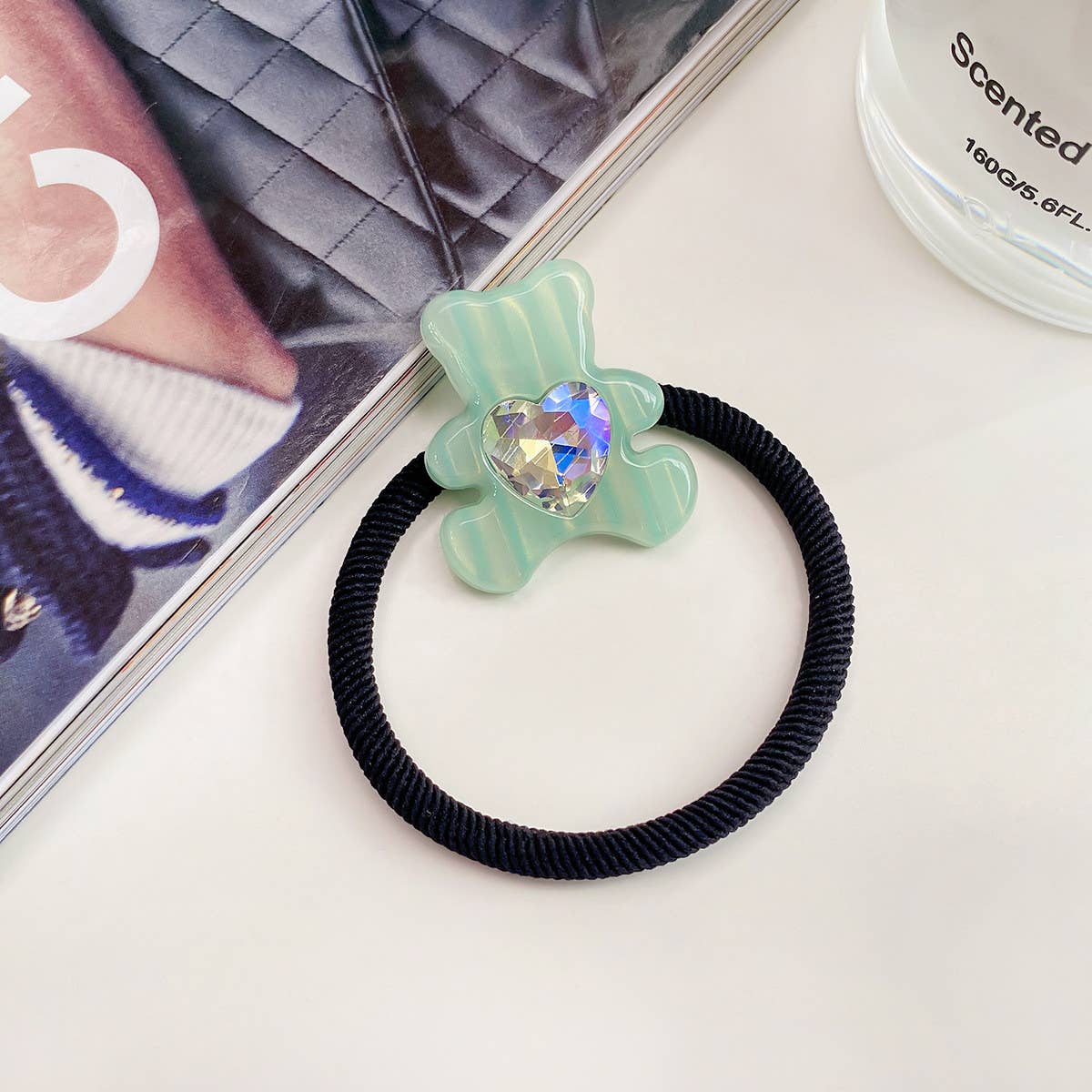 CANDY COLOR BEAR HAIR TIE_CWAHA0805