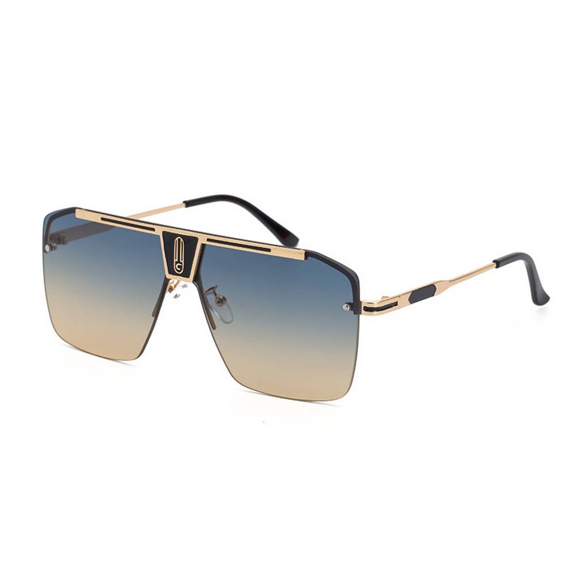 LARGE FRAME SUNGLASSES SQUARE FRAME SUNGLASSES_CWASG0577