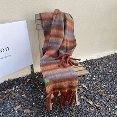 Vintage Scarf Cute Winter Neck Wrap For Students_Cwasc1507