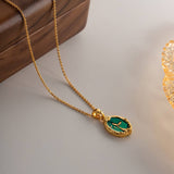 MERMAID PRINCESS FISH TAIL REVERSIBLE NECKLACE_CWAJE1598