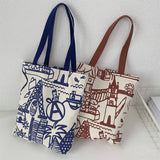 NEW CUTE SOFT GIRL ARTISTIC CANVAS BAG_CWAB2176