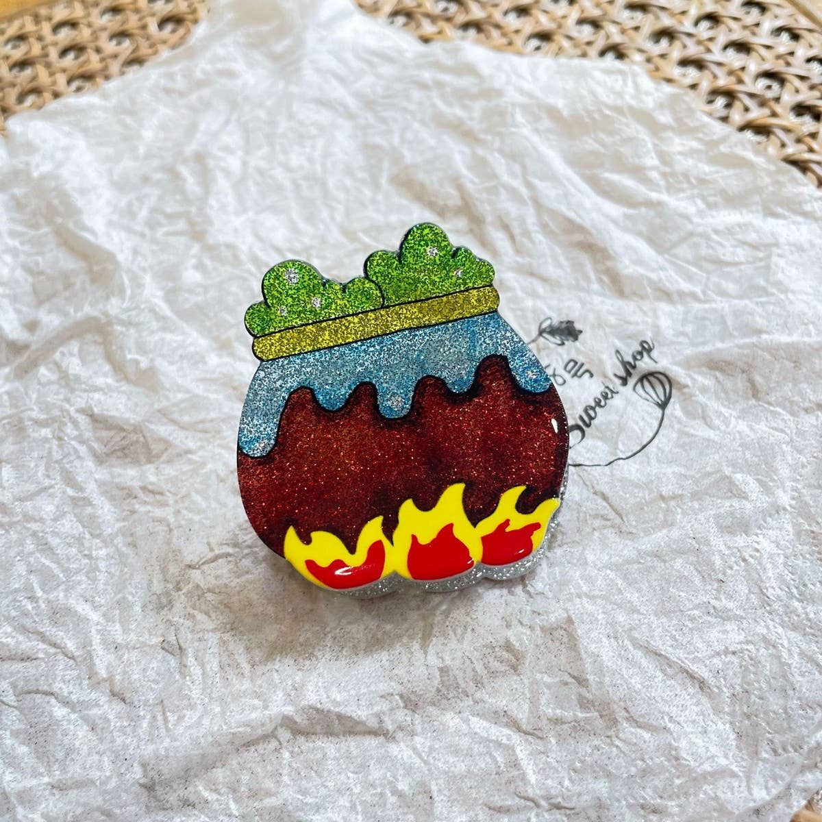 HALLOWEEN SERIES CUTE CARTOON HAIR CLAW CLIP_CWASC1593