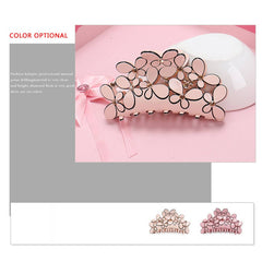 CZECH DIAMOND ACETATE HAIR GRAB SHARK CLIP_CWAHA4336