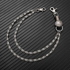 FASHIONABLE SMALL MULTI LAYERED CHAIN JEANS CHAIN_CWMM4835