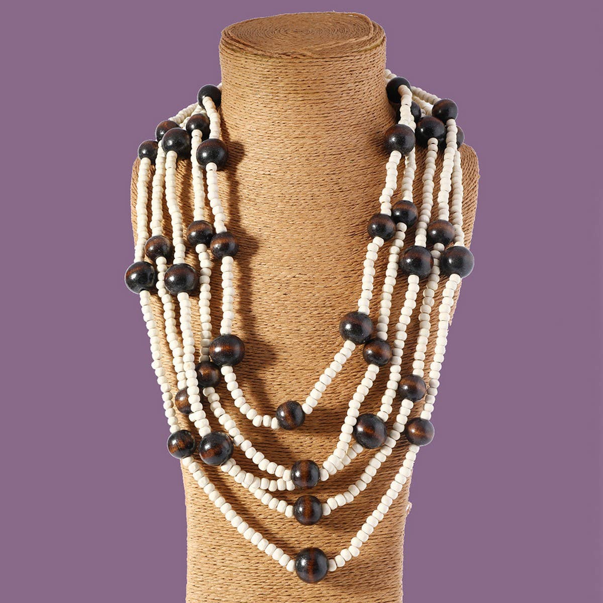 FASHIONABLE ETHNIC STYLE PURE BEADED NECKLACE_CWMM4436