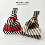 Versatile Contrast Striped Knitted Tote Bag_Cwab2392