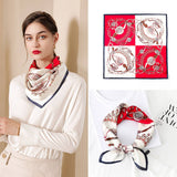 23 SILK FEELING SCARF SQUARE SATIN HEAD SCARF _CWASC0257