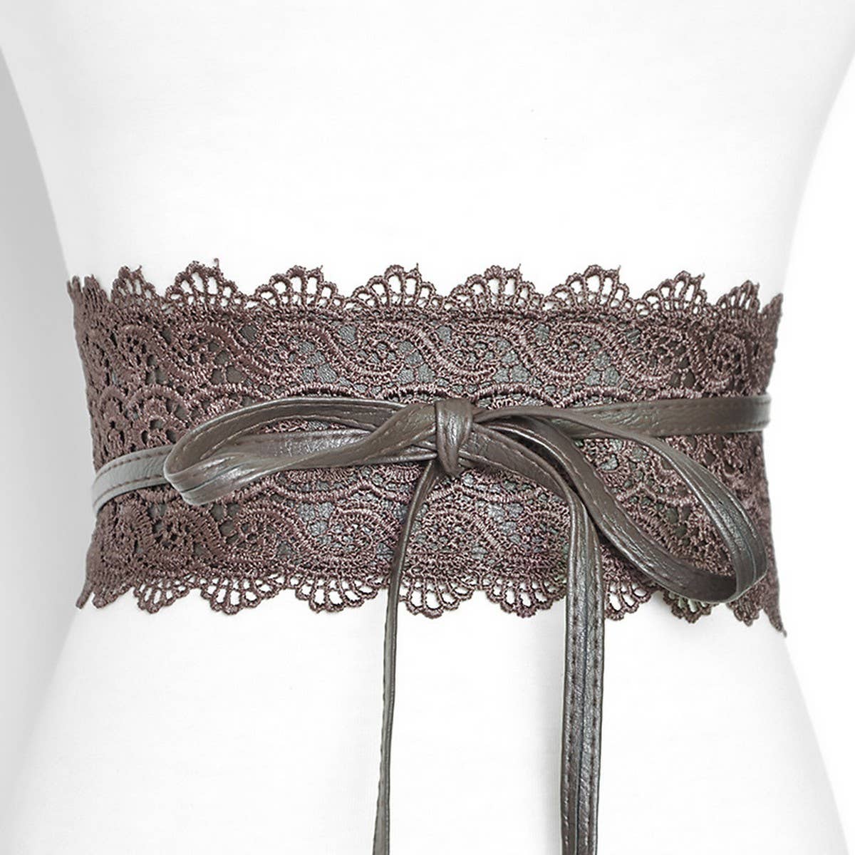 Elegant Lace Wide Waistband ? Fashion Accessory_Cwmm1009