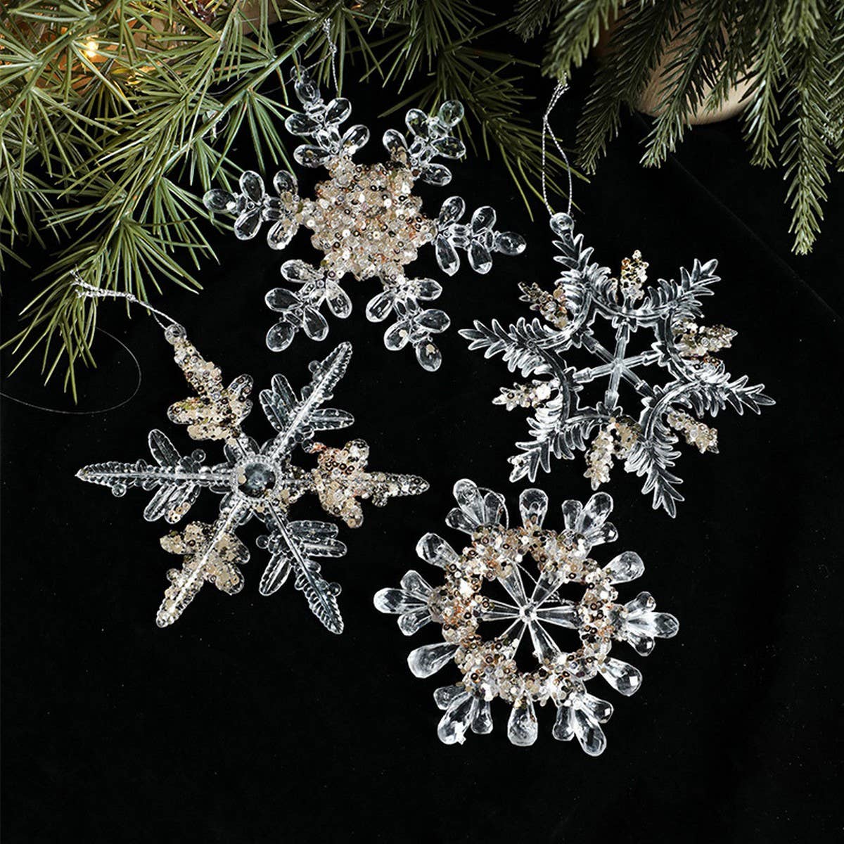CLEAR ACRYLIC ORNAMENT FOR FESTIVE CHRISTMAS DECOR_CWMM9688