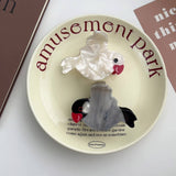 Peace Dove Acetate Hair Claw Clip Versatile_Cwaha5959