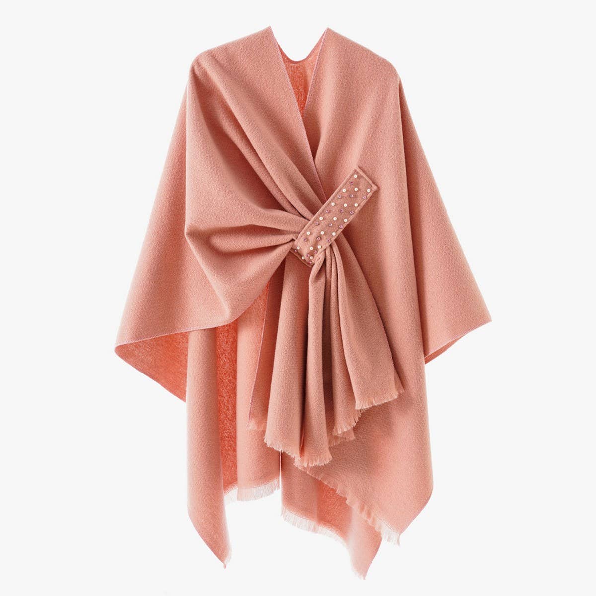 NEW STYLE DIAMOND SHAWL DESIGN SOLID COLOR SHAWL_CWMS1156