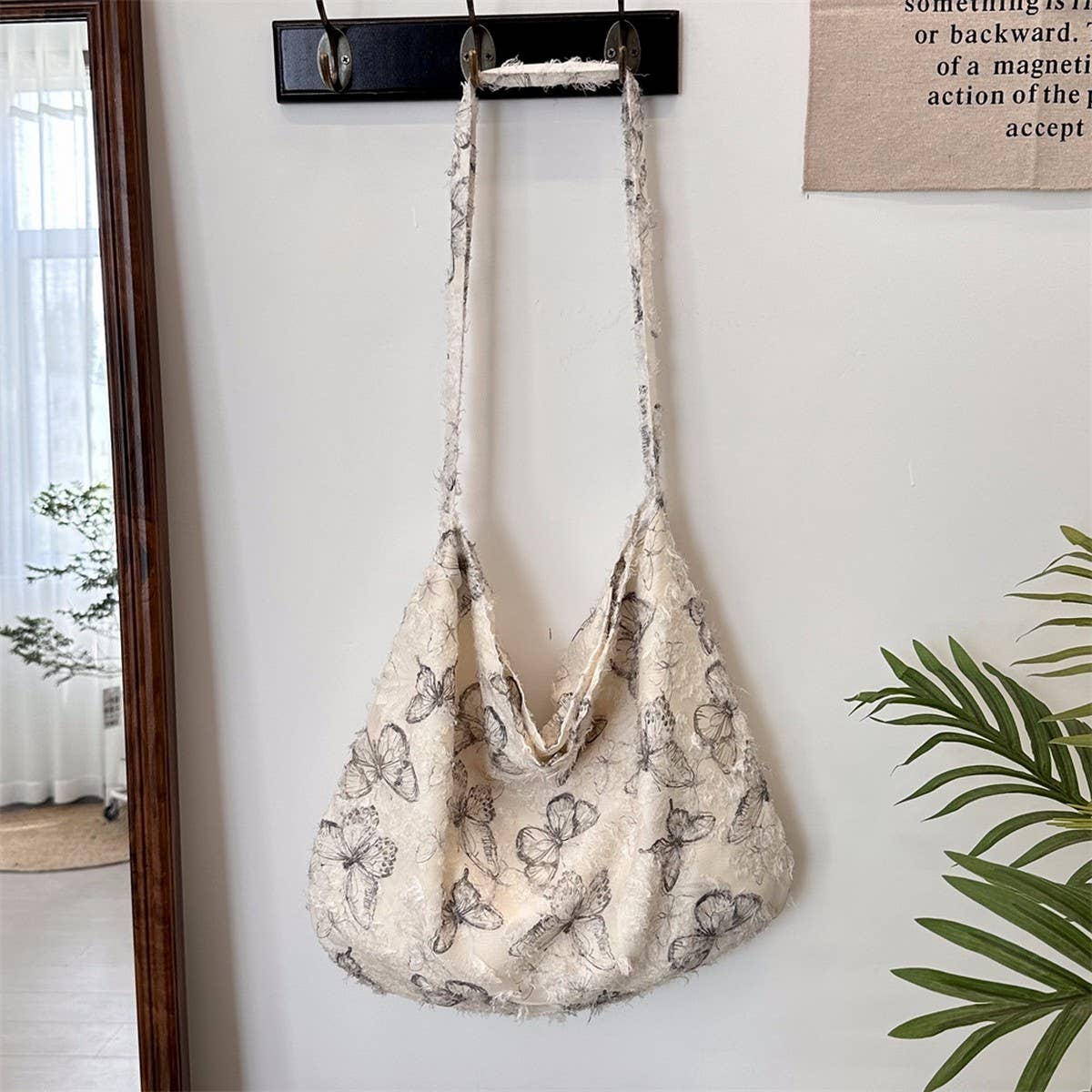 Cwab5810_Summer Lace Art Large Capacity Thin Underarm Bag