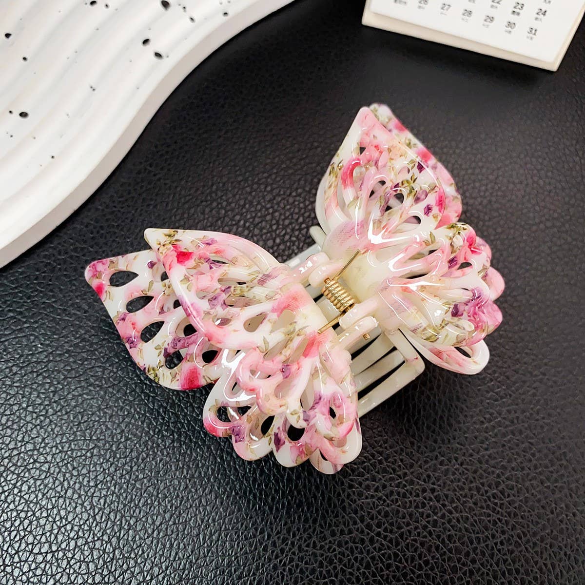 INK STYLE HOLLOW BUTTERFLY HAIR CLAW FAIRY CLIP_CWAHA1582