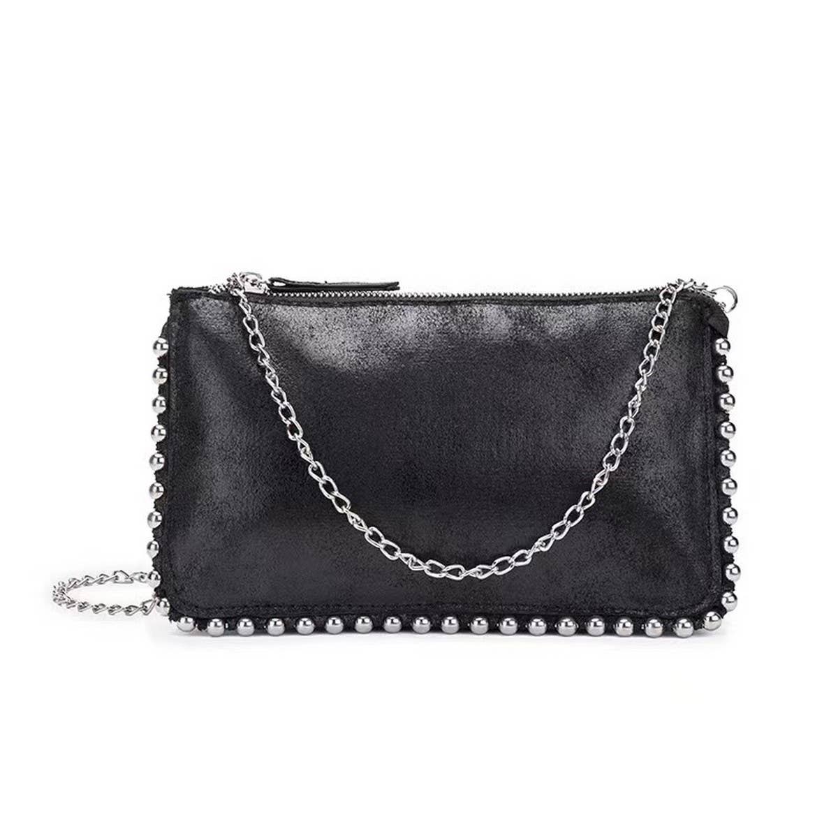 NEW STYLE CHAIN FASHION RIVET SHOULDER BAG_CWAB3425