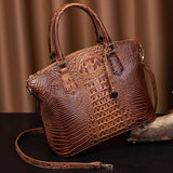 FASHION CROCODILE DESIGN HANDBAG SHELL BAG_CWAB0570