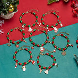 FASHION OIL DROP CHRISTMAS ADJUSTABLE BRACELET_CWAJE2402