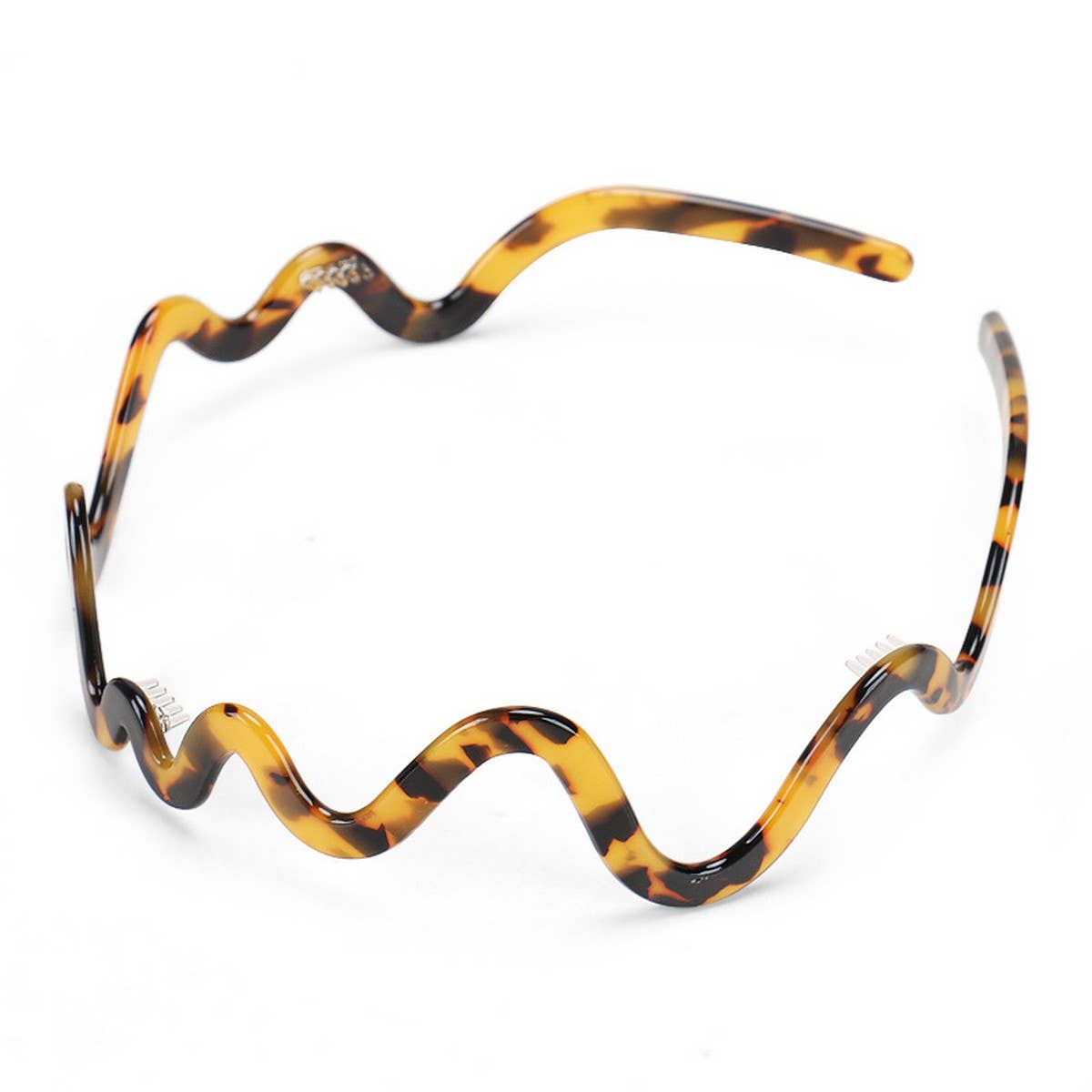 Wave Thin Edge Headband Acetate Headband Hairpin