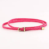 Vintage Woven Slender Belt For Dresses_Cwabe0189