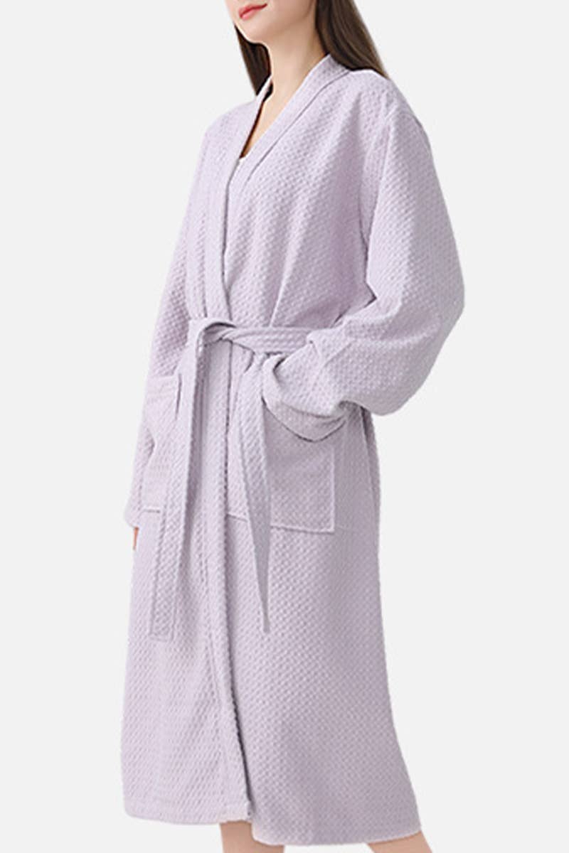 Cwmm8293_Four Seasons Solid Color Home Wear Yukata