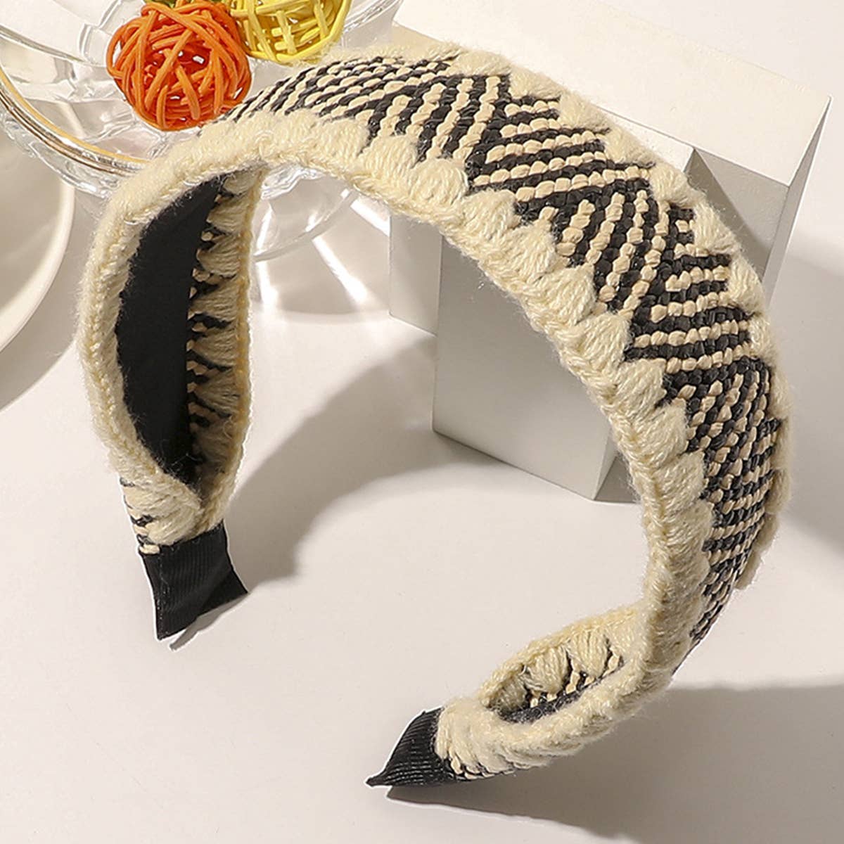 FASHION WOVEN DECORATIVE HAIR HOOP_CWAHA0228