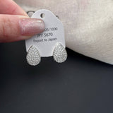 ADVANCED ZIRCON RAINDROP EARRINGS_CWAJE1347