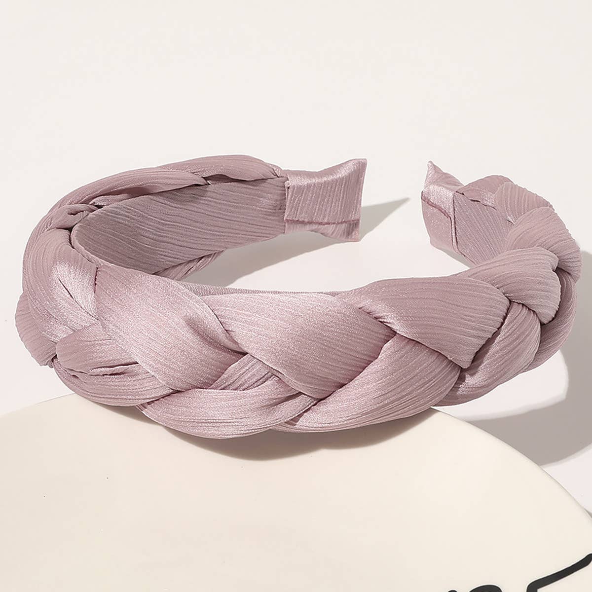 COLOR BLOCK BRAIDED HEADBAND_CWAHA0229