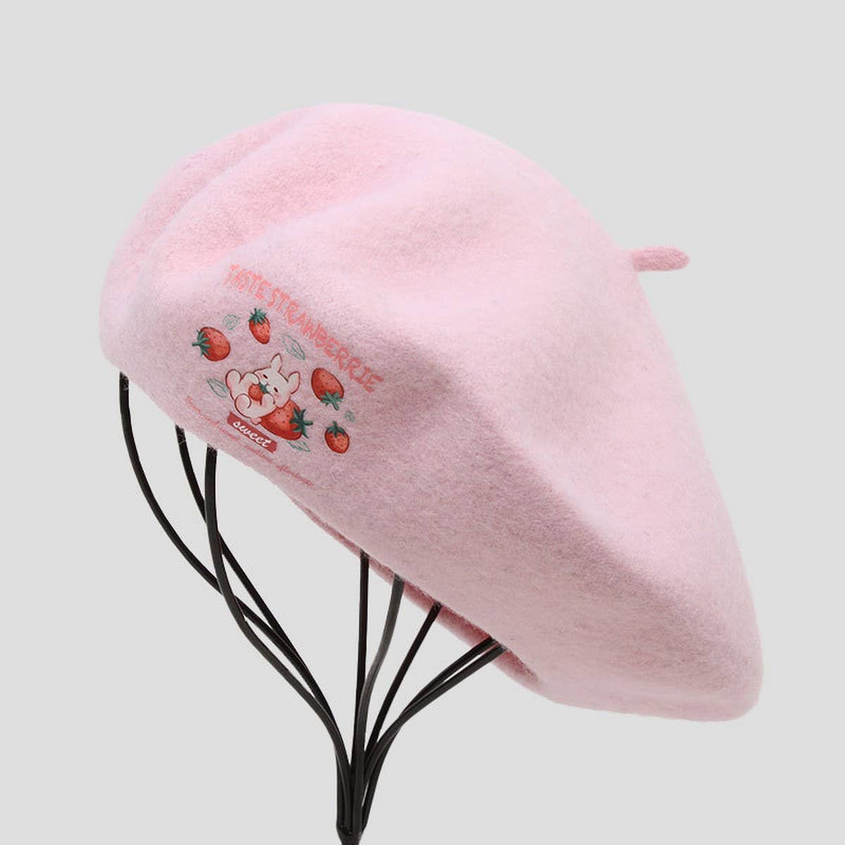 CUTE CARTOON ANIMAL PATTERN BERET_CWAH1925