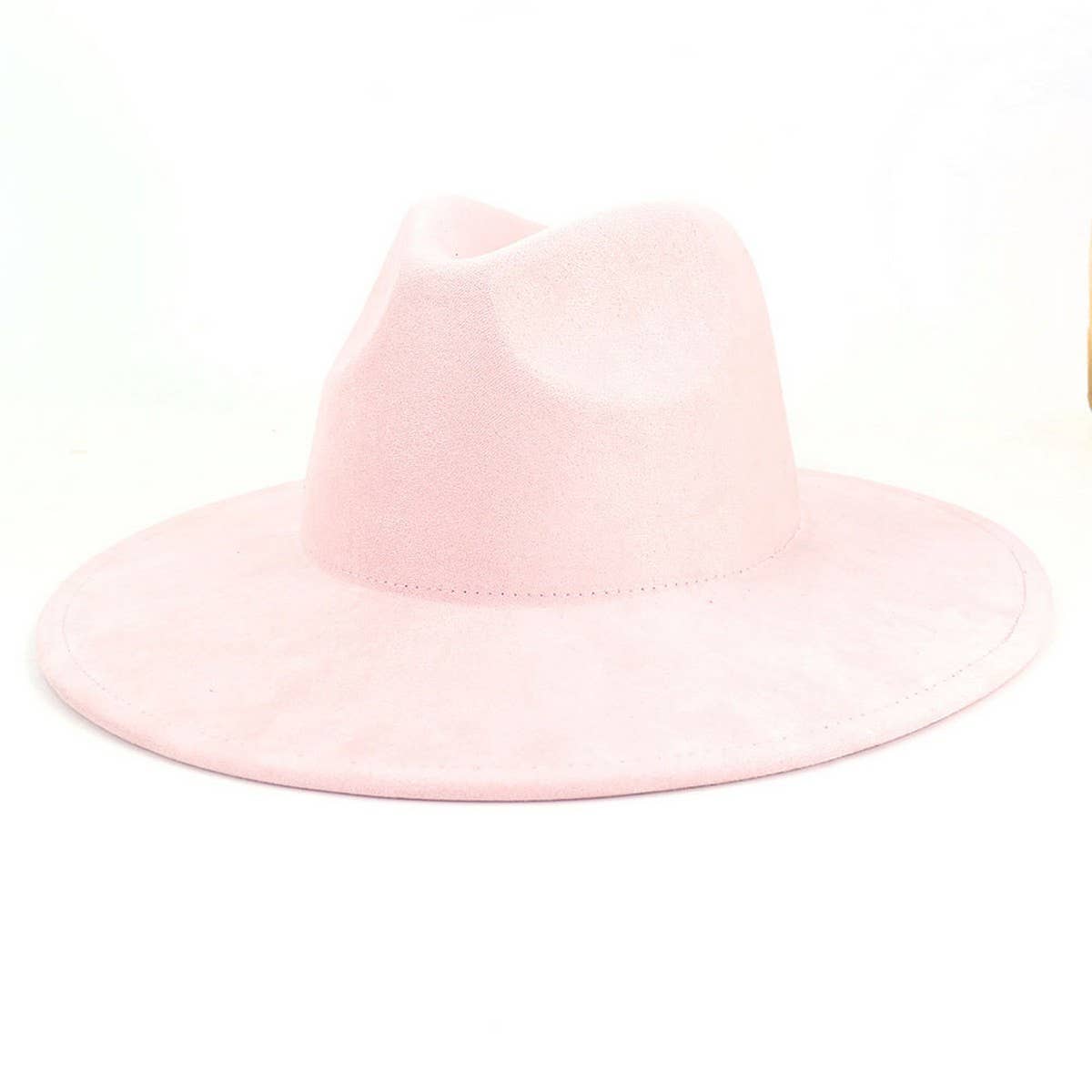 MENS AND WOMENS WIDE BRIM HATS WITH FLAT BRIM_CWAH1766