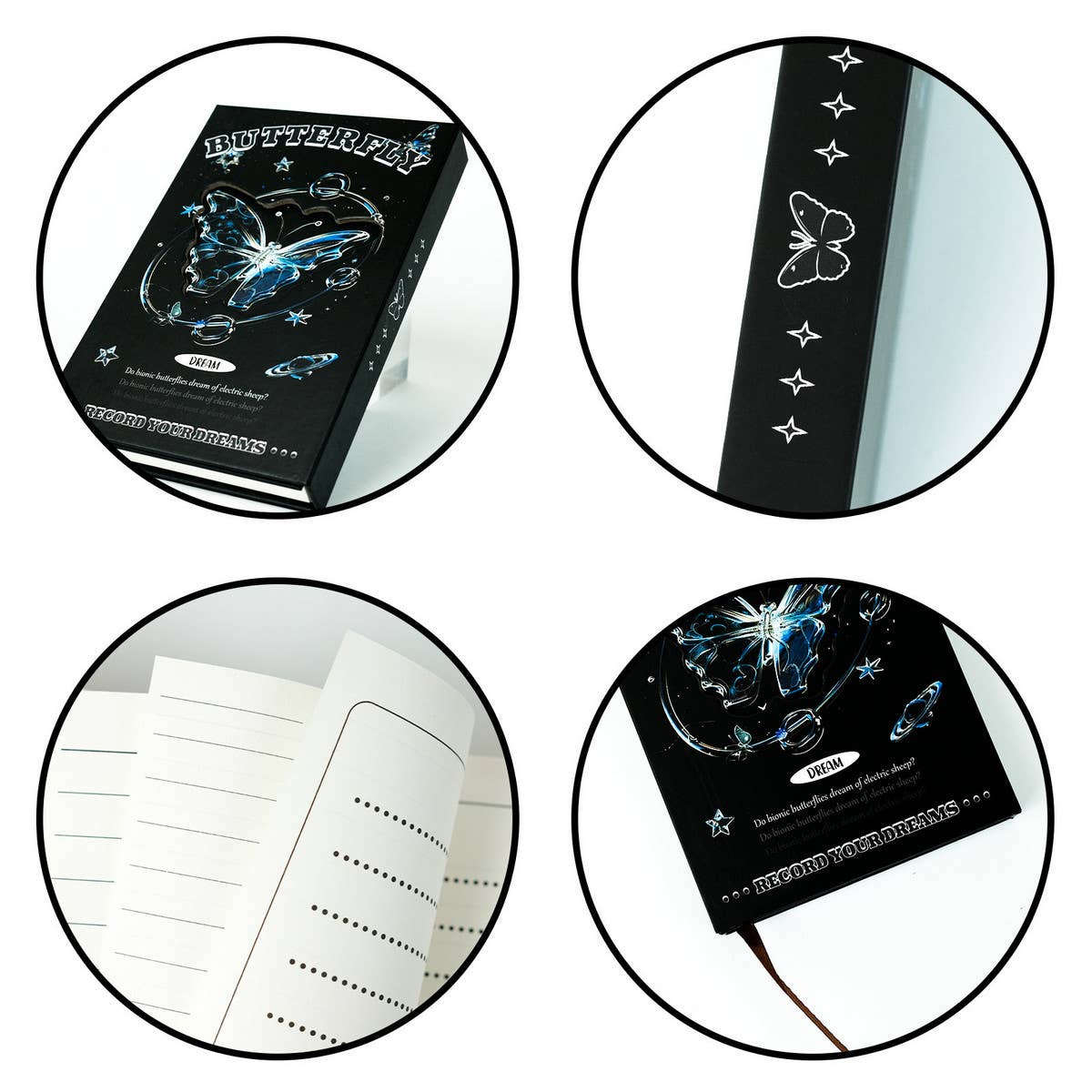 DREAM BODY BUTTERFLY PORTABLE TRIFOLD NOTEBOOK_CWMM1840