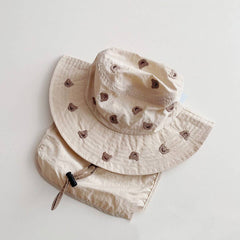 CHILDRENS FASHION CARTOON QUICK DRY FISHERMAN HAT_CWAH2865