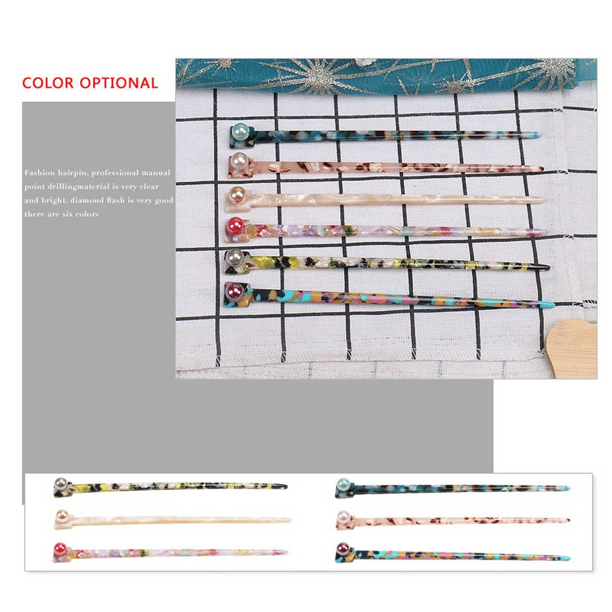 HAIRPIN ACETATE HAIRPIN INK HAIRPIN RETRO HAIRPIN_CWAHA4230