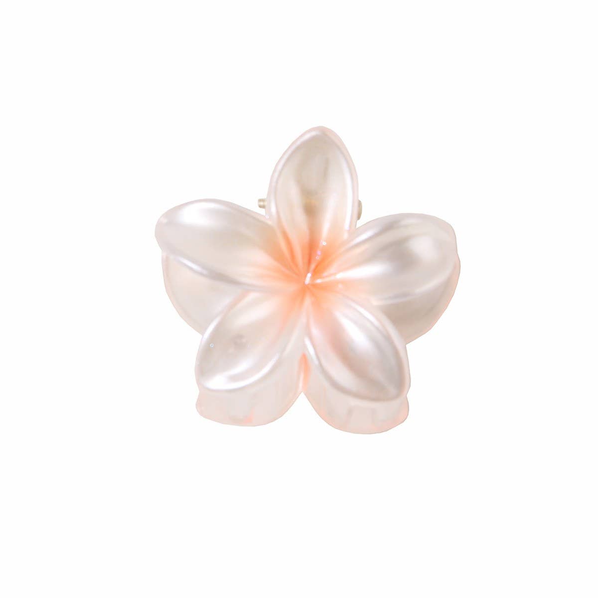 CANDY COLOR PLUMERIA HAIR CLAW SWEET FLORAL CLIP_CWMM4985
