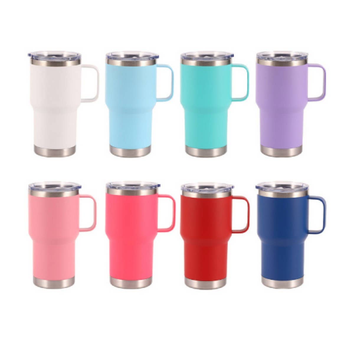 20OZ 30OZ HANDLE CAR MUG INSULATED COFFEE CUP_CWMM7909