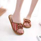 SILENT INDOOR SLIPPERS WITH SOFT DOUBLE FABRIC_CWSHF0170