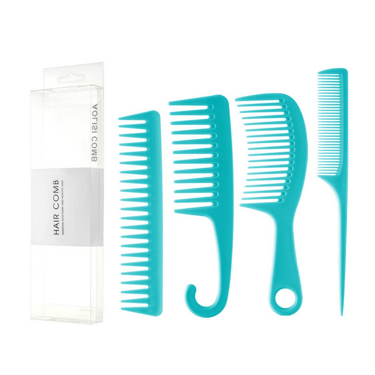 HOOK COMB WIDE TOOTH COMB SET_CWMM0933