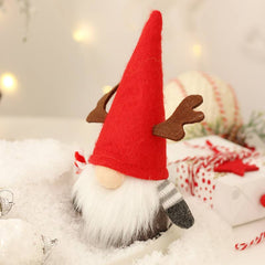 Cute Faceless Reindeer Ornament For Xmas Party_Cwmm10433
