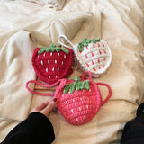 CUTE CASUAL MINI STRAWBERRY CROSSBODY BAG_CWAB2402