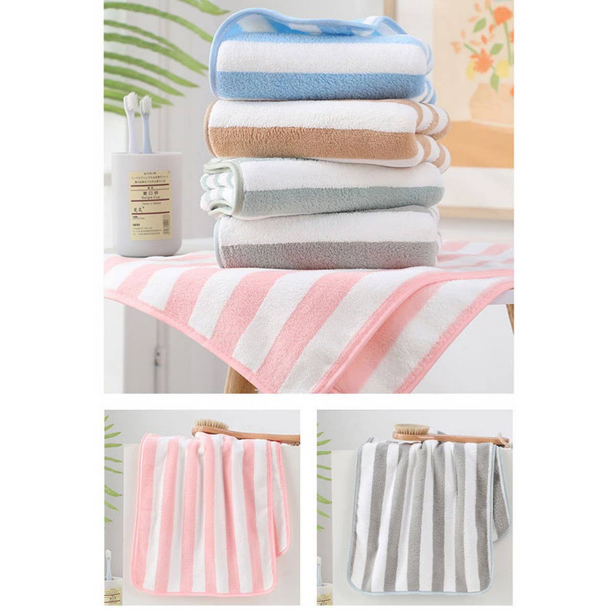 SOFT ABSORBENT CORAL FLEECE FACE TOWEL_CWASC1635