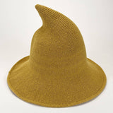 Halloween Woolen Witch Hat With Big Brim