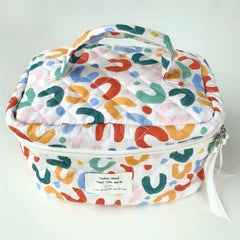 SIMPLE AND LOVELY CANVAS COSMETIC BAG_CWAB1041
