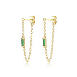 Versatile Chain Tassel Earrings