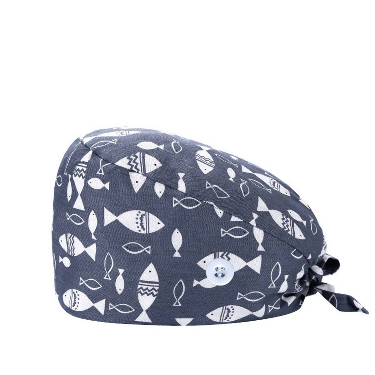 OPERATING ROOM CAP COTTON PRINTED SURGICAL CAP_CWAH3375