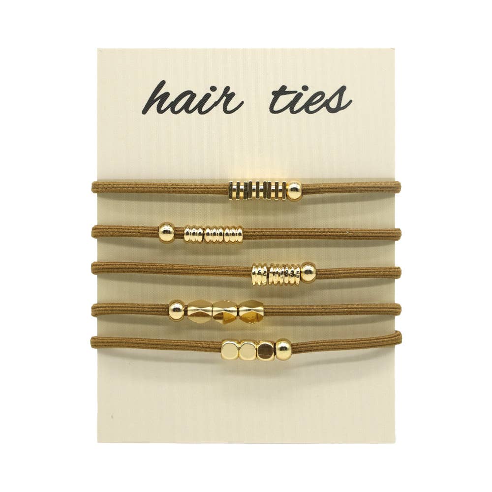 BRAIDED BOHEMIAN CARD HOLDER HAIR SCRUNCHIES_CWAHA2712