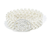 Women'S Sweet Elastic Pearl Wide Waist Chain_Cwabe0504