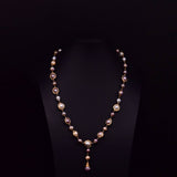 HIGH GRADE FRESHWATER PEARL SWEATER NECKLACE_CWAJE3886