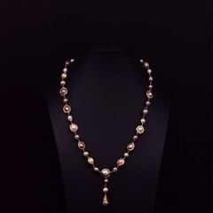 HIGH GRADE FRESHWATER PEARL SWEATER NECKLACE_CWAJE3886