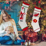 CREATIVE KNITTED GIFT BAG LONG CHRISTMAS SOCKS_CWMS1450